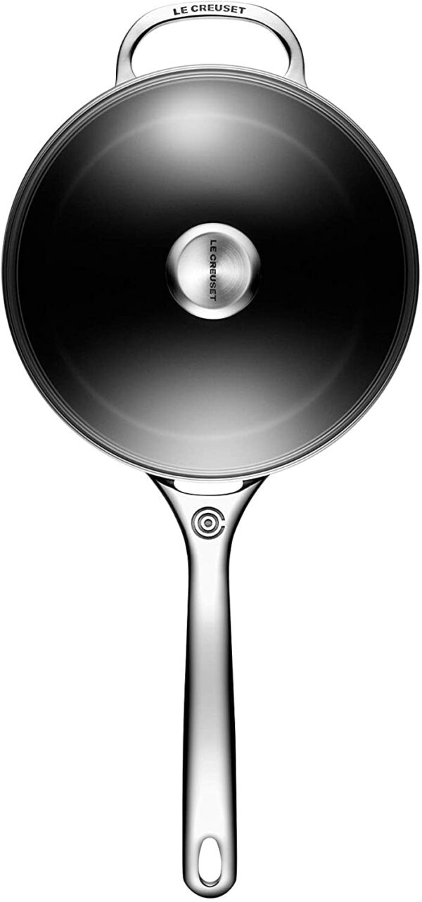 LE CREUSET- TNS Pro 2qt Non-Stick Saucepan w/Lid - Image 2