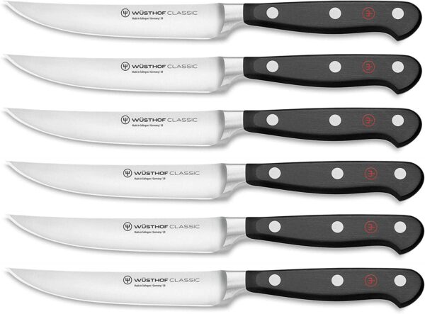 WUSTHOF Classic Steak Knife 6pc Set