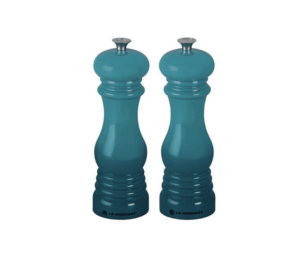 Le Creuset- 2pc Salt & Pepper Caribbean