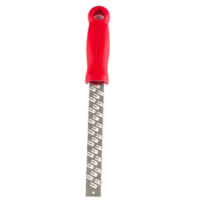 MICROPLANE Classic Short Ribbon Cheese Grater Red