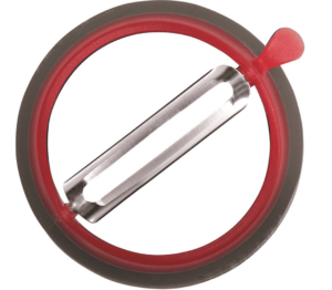 Microplane GripNStrip Blade Peeler (Red)