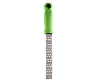 MICROPLANE Short Grater Extra Coarse Green