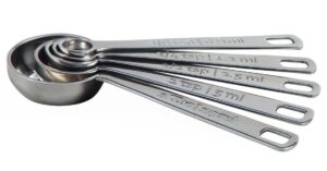 LE CREUSET Measuring Spoons Stainless Steel Set/5