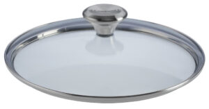 LE CREUSET Glass Lid with Stainless Steel Knob (fits TNS & SS)  9.5"