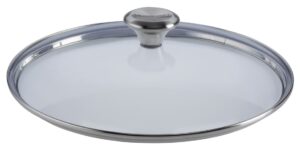 LE CREUSET Glass Lid with Stainless Steel Knob (fits TNS & SS) 11"
