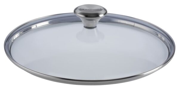 LE CREUSET Glass Lid with Stainless Steel Knob (fits TNS & SS) 11"