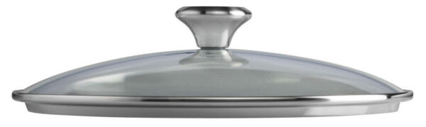 LE CREUSET Glass Lid with Stainless Steel Knob (fits TNS & SS) 11" - Image 2
