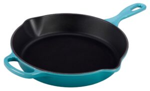 LE CREUSET-10.25" Signature Skillet Round Caribbean
