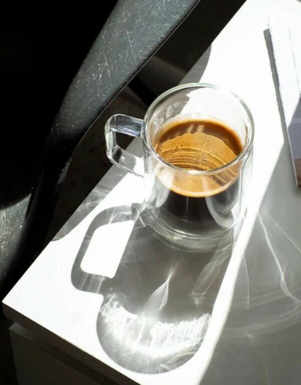 CORKCICLE Glass Mug 12oz Set/2 Clear