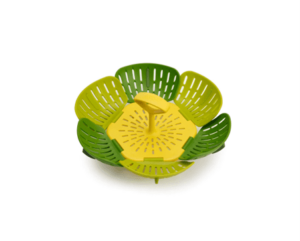 J&J - Bloom™ Folding Steamer Basket - Green