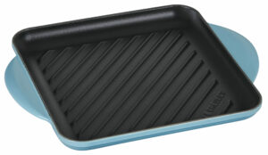 LE CREUSET - 9.5" Square Grill Pan - Caribbean