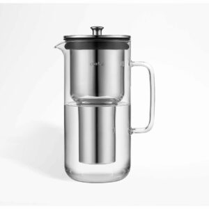 AARKE Purifier Water Pitcher 1.2L Polished Steel