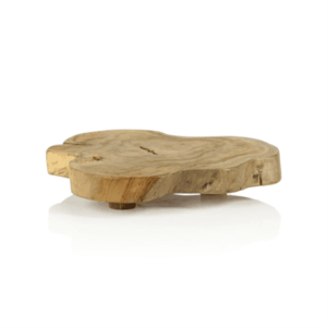 ZODAX - Organic Shape Natural Wood Charcuterie and Cheese Board