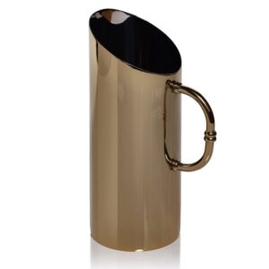 ZODAX - Azalea Gold 10-Inch Tall Pitcher