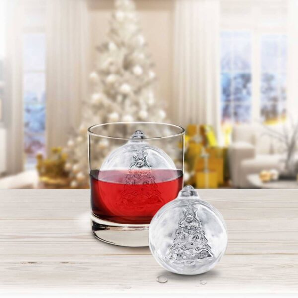 TOVOLO Tree & Snowflake Ornament Ice Molds S/2 Cayenne - Image 3