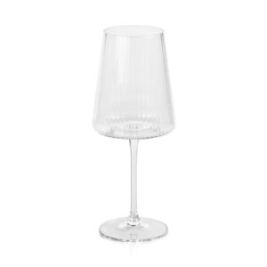 ZODAX - Fluted Textured Wine Glass - Set of 4