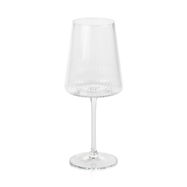 ZODAX - Fluted Textured Wine Glass - Set of 4