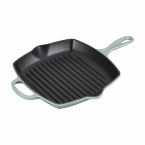 LE CREUSET Signature Square Skillet Grill Sea Salt