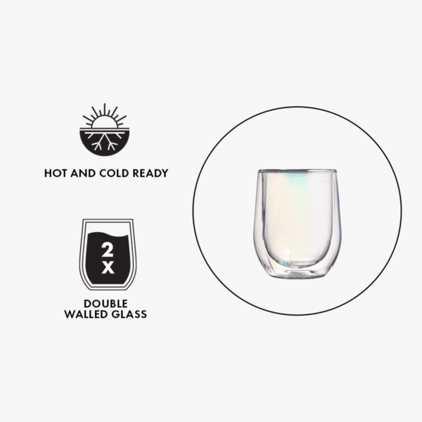 CORKCICLE - Glass Stemless Double Pack Prism - Image 2