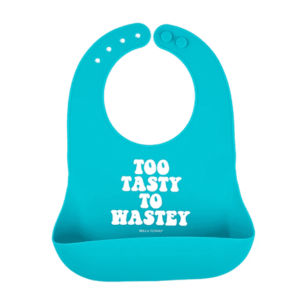 BELLA TUNNO Wonder Bib Too Tasty To Wastey