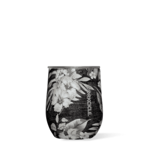 CORKCICLE - Stemless - 12oz Black Luau
