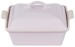 LE CREU Heritage Square Casserole 2.5qt Shallot