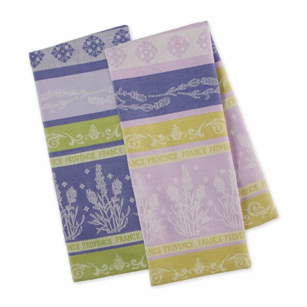 DI - Provence Lavender Jacquard Dishtowels