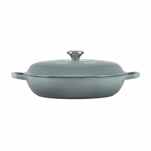 LE CREUSET Signature Braiser  Sea Salt 5qt - Image 4