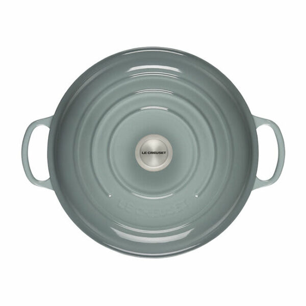 LE CREUSET Signature Braiser  Sea Salt 5qt - Image 3