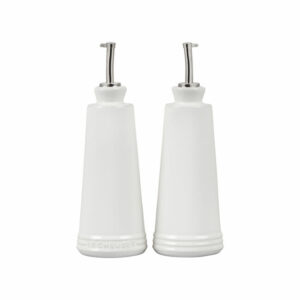 LE CREUSET - Signature Oil & Vinegar Set (10oz) - White