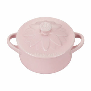 LE CREUSET Mini Flower Cocotte  Chiffon Pink