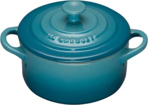 LE CREUSET Mini Round Cocotte Caribbean 8oz