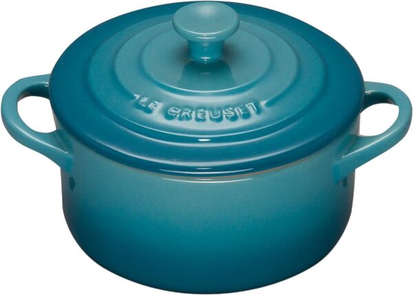 LE CREUSET Mini Round Cocotte Caribbean 8oz