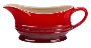 LE CREUSET 16oz Heritage Gravy Boat - Cerise
