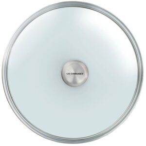 LE CREUSET Glass Lid with Stainless Steel Knob (fits TNS & SS) 12"
