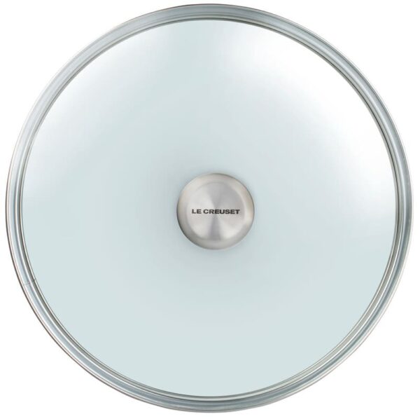 LE CREUSET Glass Lid with Stainless Steel Knob (fits TNS & SS) 12"