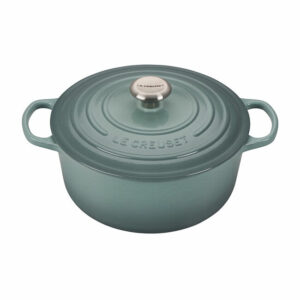 LE CREUSET - 5.5qt. Signature Round Dutch Oven - Sea Salt
