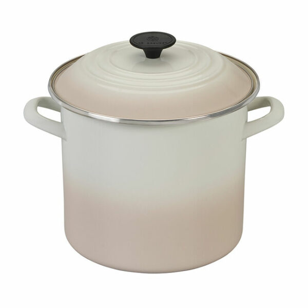 LE CREUSET - (8qt) Stock Pot - Meringue