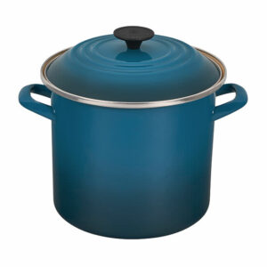 LE CREUSET Stockpot Deep Teal 8qt