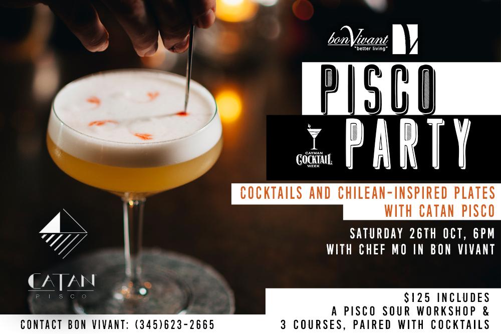 Pisco Party: A Cayman Cocktail Week Event