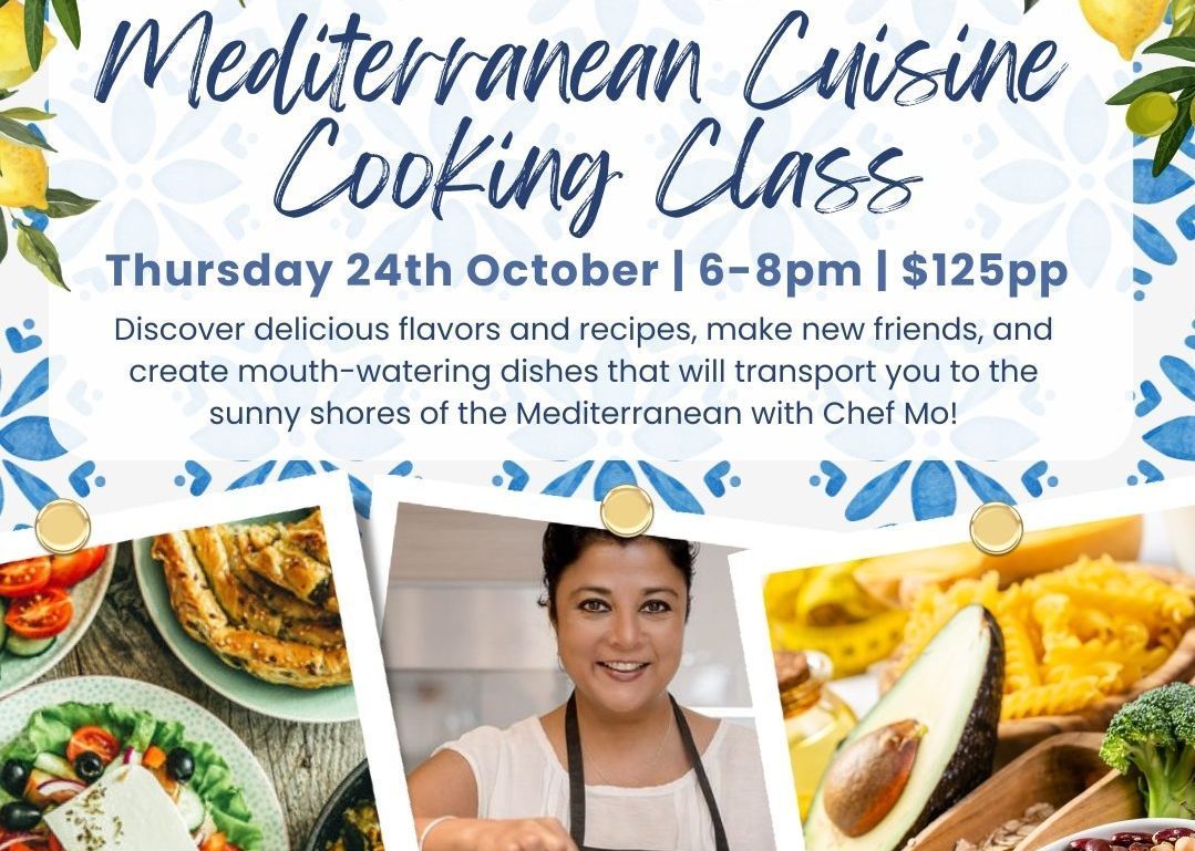 A Mediterranean Culinary Adventure w Chef Mo!