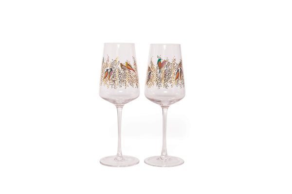 PORTMEIRION Chelsea Wine Glass 15oz S/2