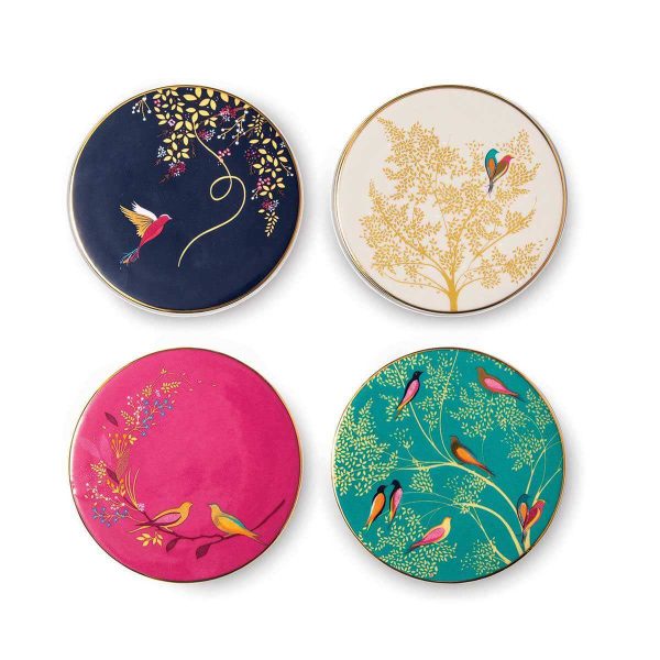 SARA MILLER Chelsea Ceramic Coaster Set/4
