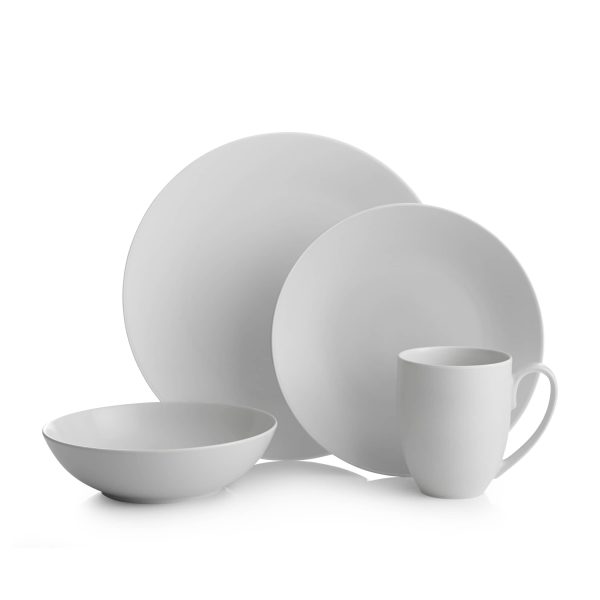 NAMBE POP 4pc Dinner Set Chalk/Off-White - Image 3