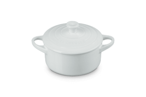 LE CREUSET Mini Round Cocotte White 14oz